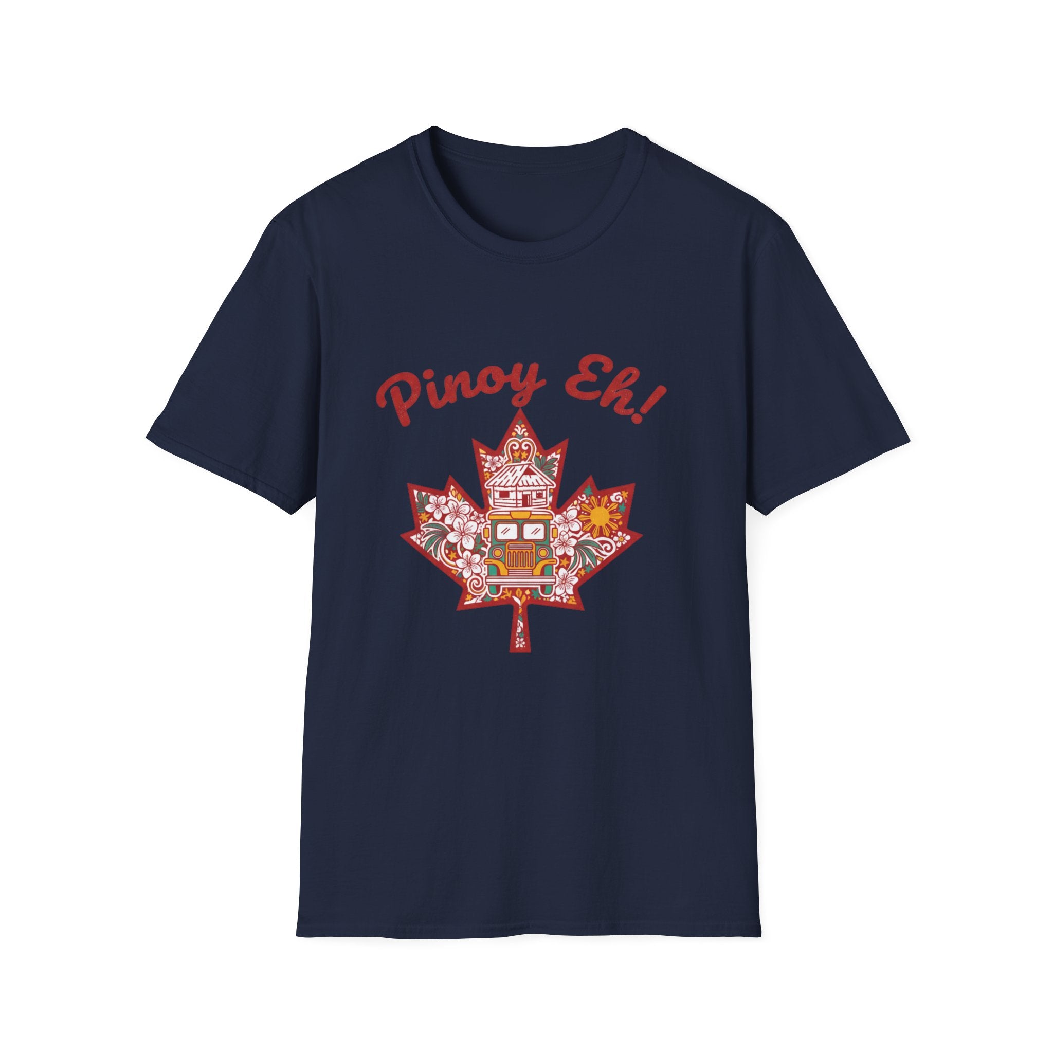 Pinoy Eh! Filipino Maple Leaf T-Shirt — Philippine Pride Canada Design