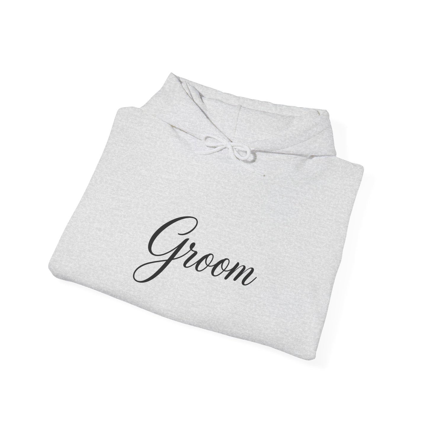 "Groom" Script Hoodie — Bridal Wedding Party Pullover