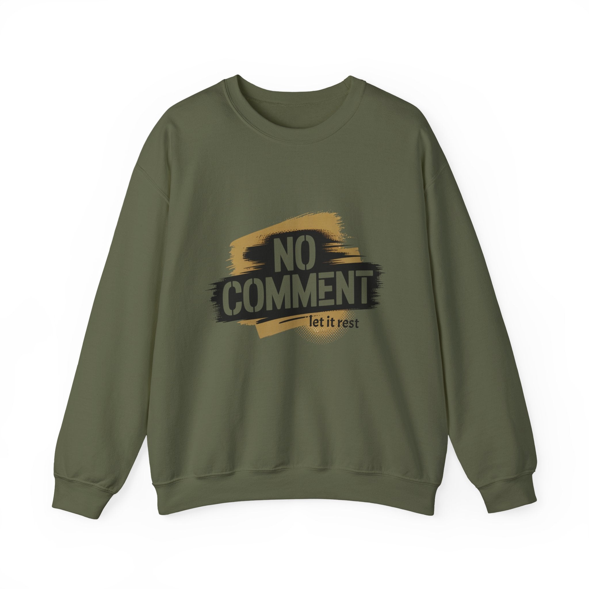 No Comment Heavy Blend Crewneck Sweatshirt