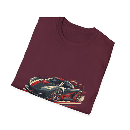 Race Car Graphic T-Shirt