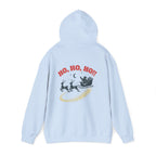 Christmas Hoodie - 'Merry Christmas to Everyone' Front & 'HO, HO, HO!!' Back Holiday Sweatshirt