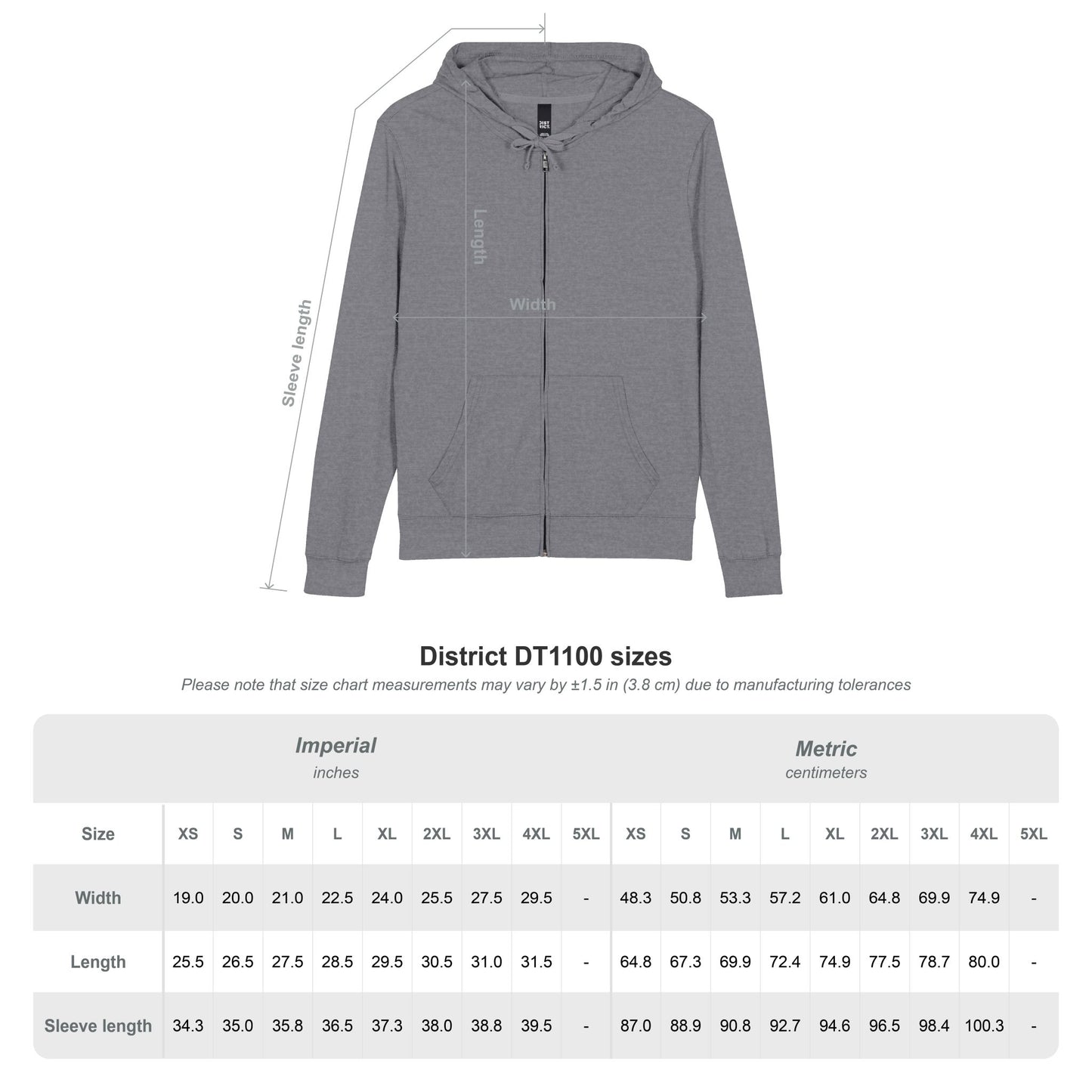 SureClean Logo Full-Zip Hoodie