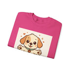 Looking for Hugs Sweatshirt — Cute Puppy Graphic Crewneck