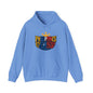 Philippines Retro Surf Hoodie – Vintage Flag Sun & Waves Pullover