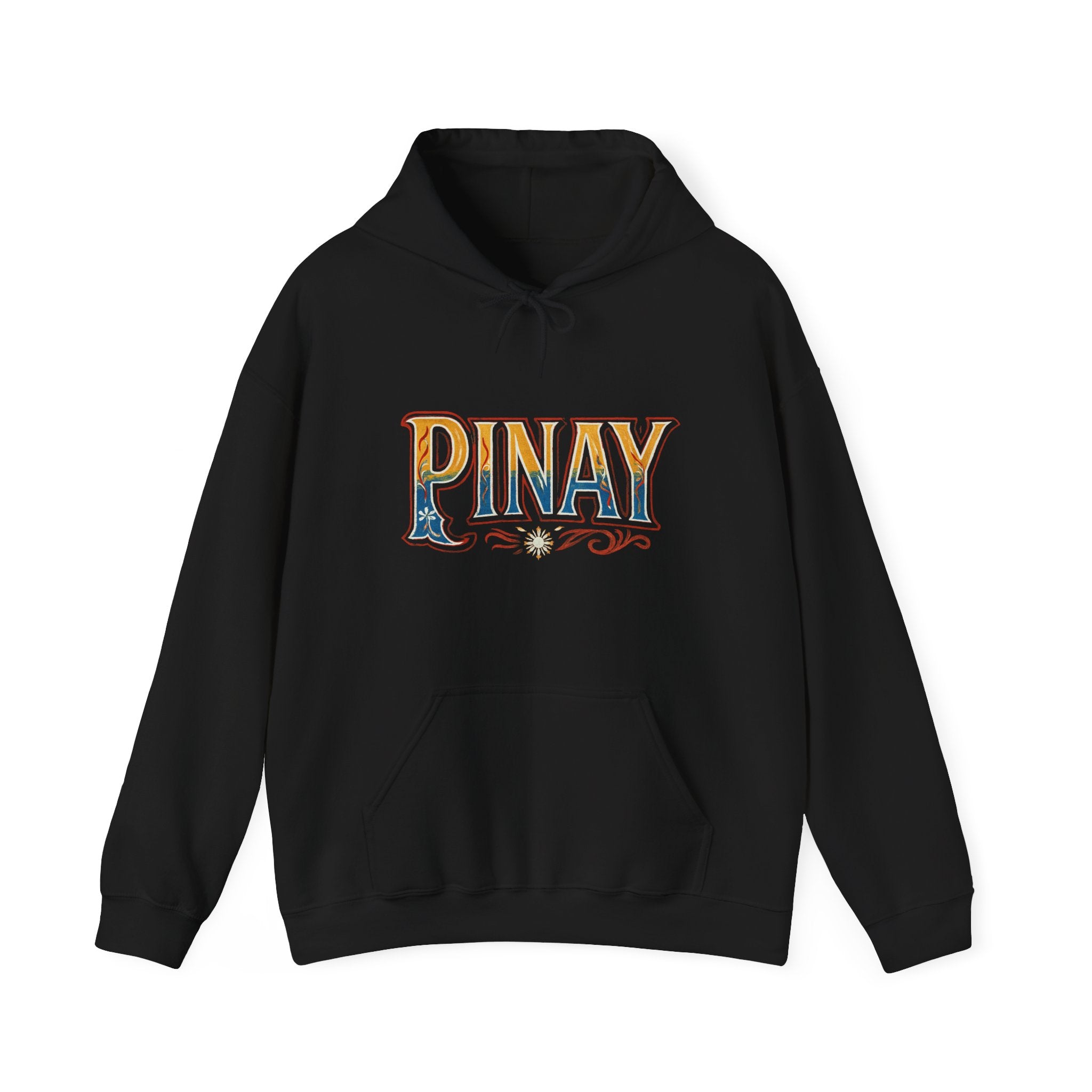 Pinay Vintage Lettering Hoodie — Filipino Pride Pullover