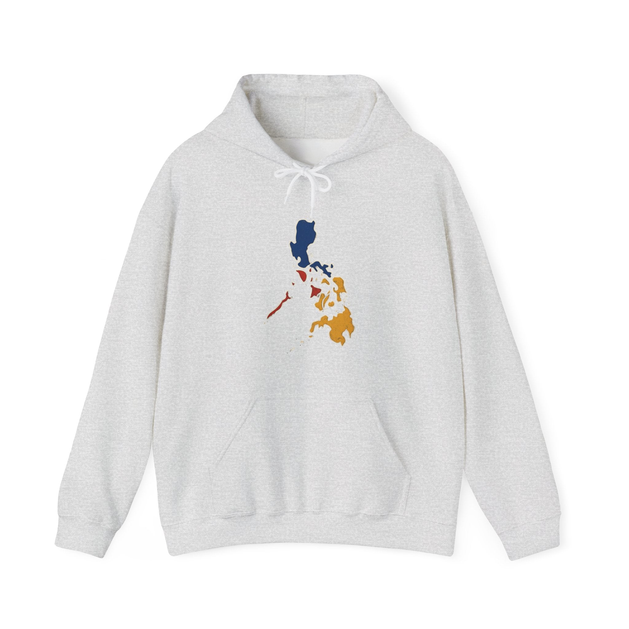 Philippines Map & Heraldic Eagle Hoodie — Filipino Pride Pullover