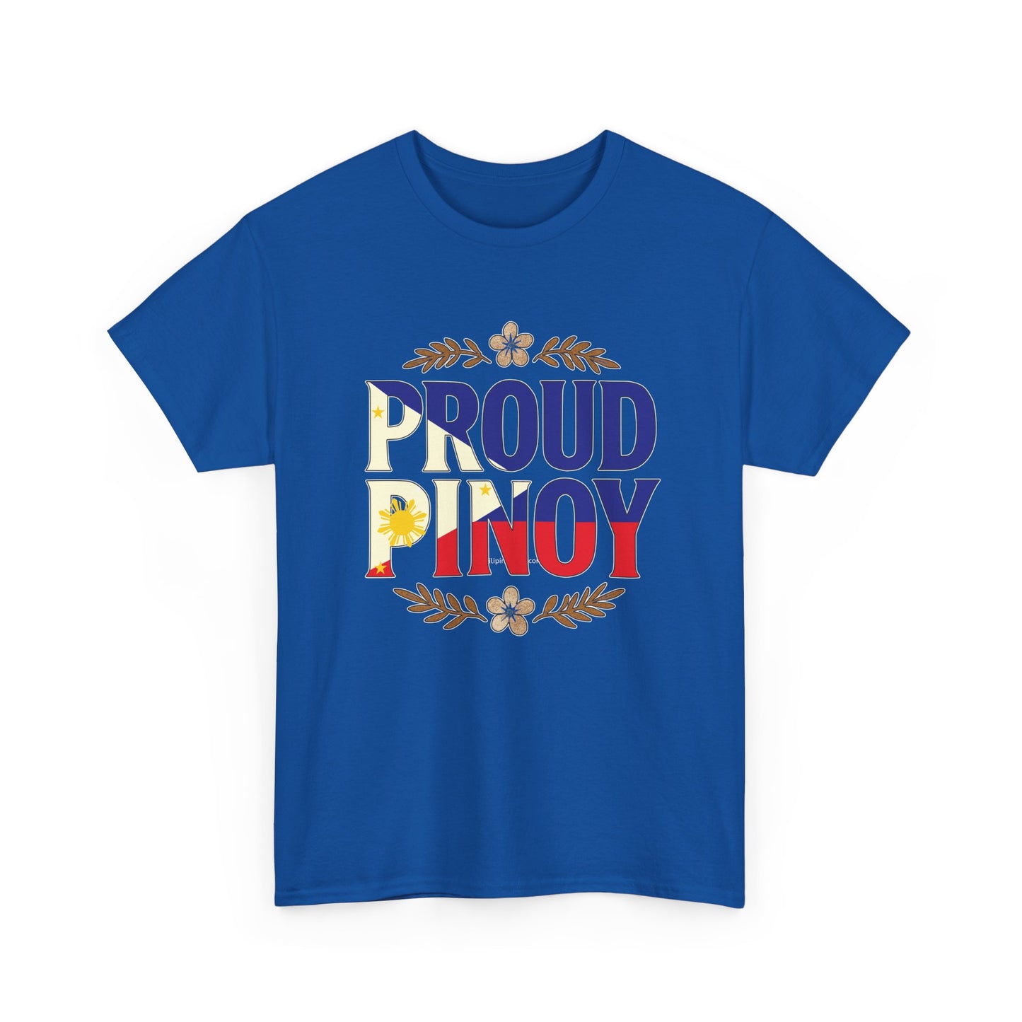 Proud Pinoy T-Shirt – Filipino Flag Pride Tee