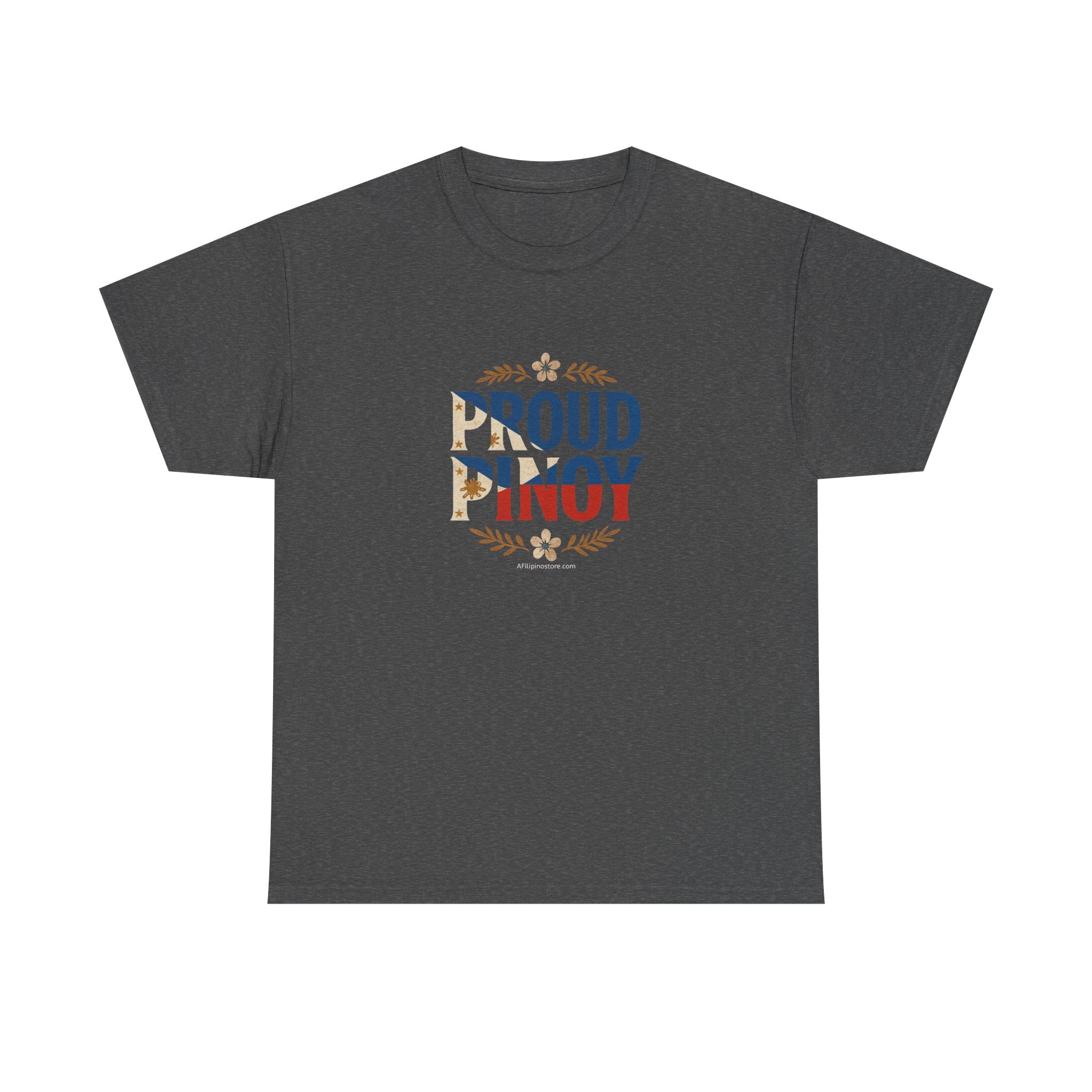 Proud Pinoy T-Shirt – Filipino Flag Pride Tee