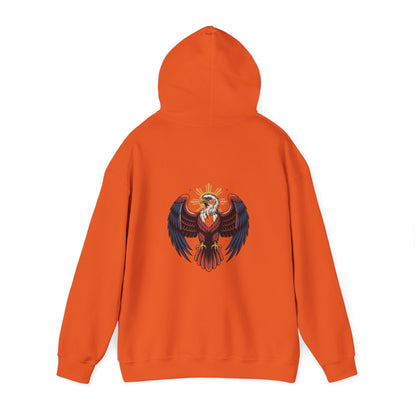 Philippines Map & Heraldic Eagle Hoodie — Filipino Pride Pullover