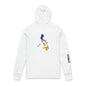 Philippine Flag Heart Hooded Tee — Philippines Map Back Long Sleeve Hooded Shirt