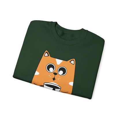 Crewneck Sweatshirt — 'Together Is My Favorite Place to Be' Retro Pocket Design