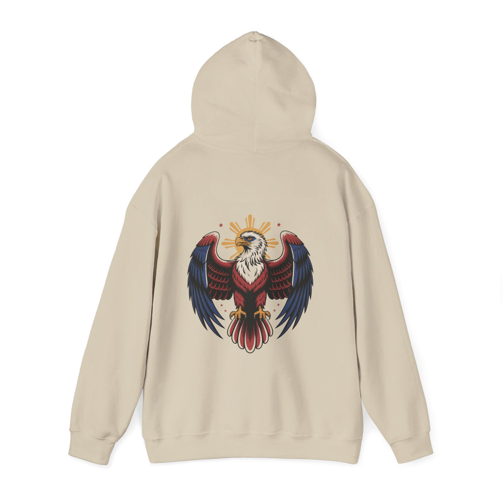 Filipino Pride Hoodie — "Pambansang Pogi" Retro Lettering Pullover