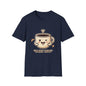 Coffee Cup T-Shirt — "Daily Hug" Cute Kawaii Coffee Tee