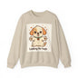 Looking for Hugs Sweatshirt — Cute Puppy Graphic Crewneck