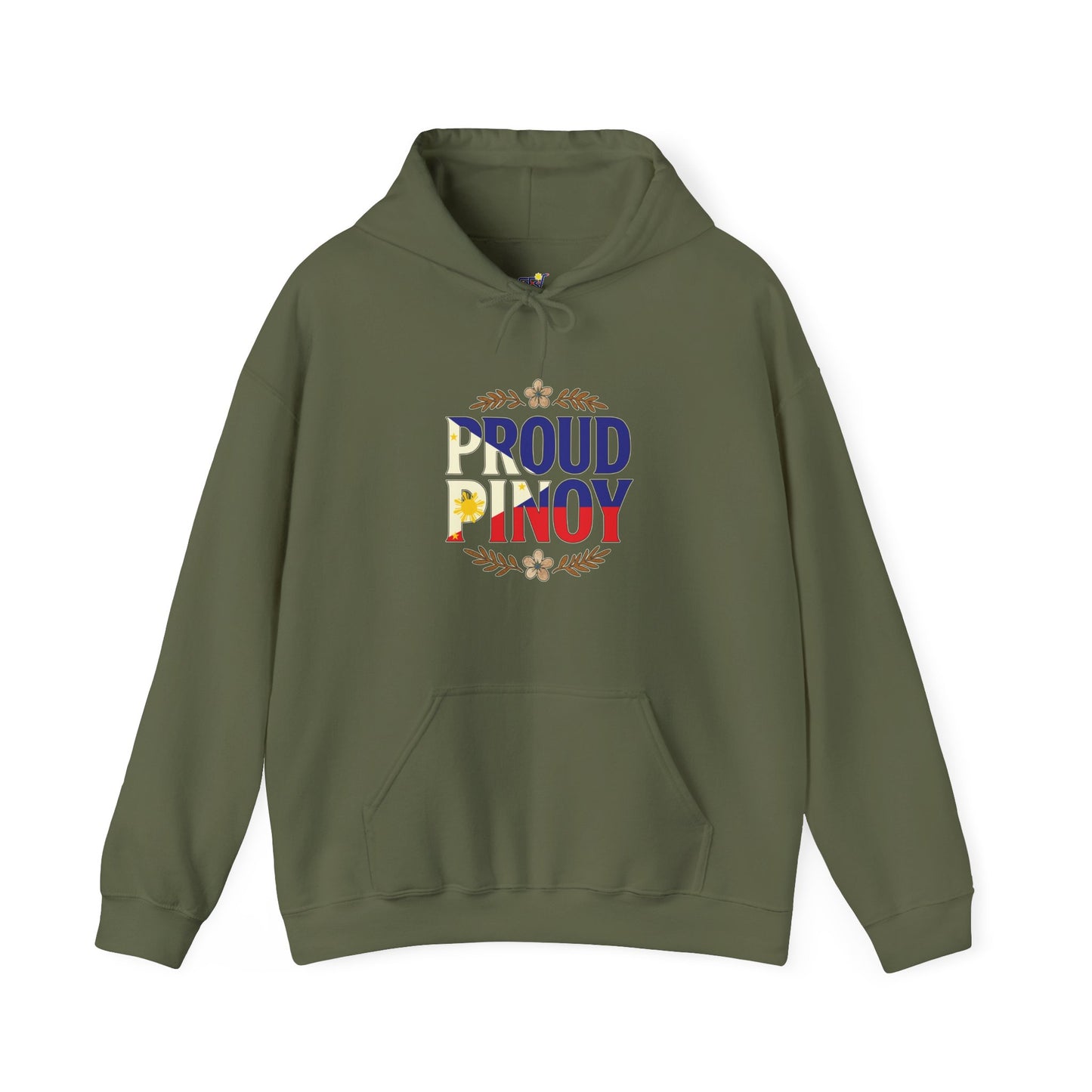 Proud Pinoy  Sa Isip Sa Salita at Sa Gawa Hoodie — Filipino Heritage Pullover