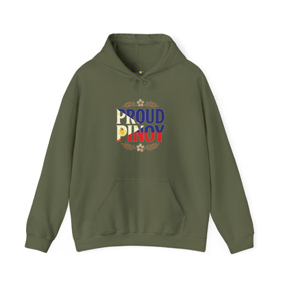 Proud Pinoy  Sa Isip Sa Salita at Sa Gawa Hoodie — Filipino Heritage Pullover