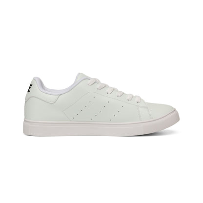 ONE Classic White Leather Sneakers — Low-Top Casual Trainers
