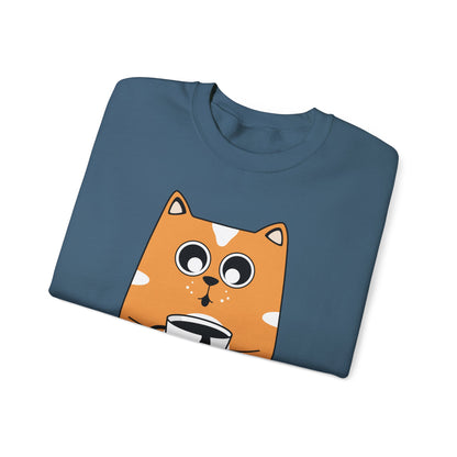 Crewneck Sweatshirt — 'Together Is My Favorite Place to Be' Retro Pocket Design