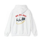 Christmas Hoodie - 'Merry Christmas to Everyone' Front & 'HO, HO, HO!!' Back Holiday Sweatshirt