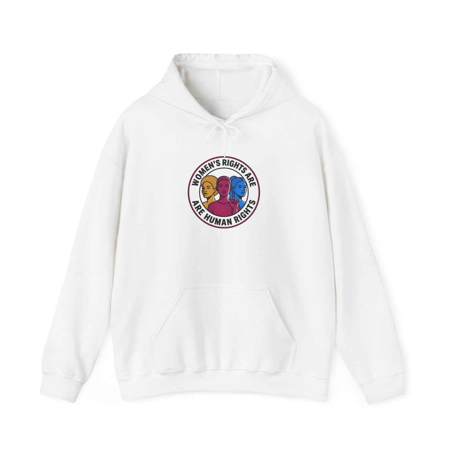 Women's Rights Badge Hoodie | feminism, equality
