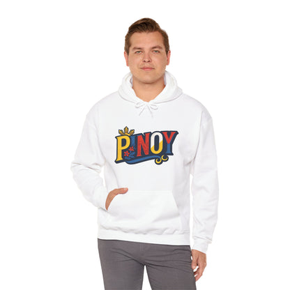 Pinoy Retro Logo Hoodie – Filipino Pride Pullover