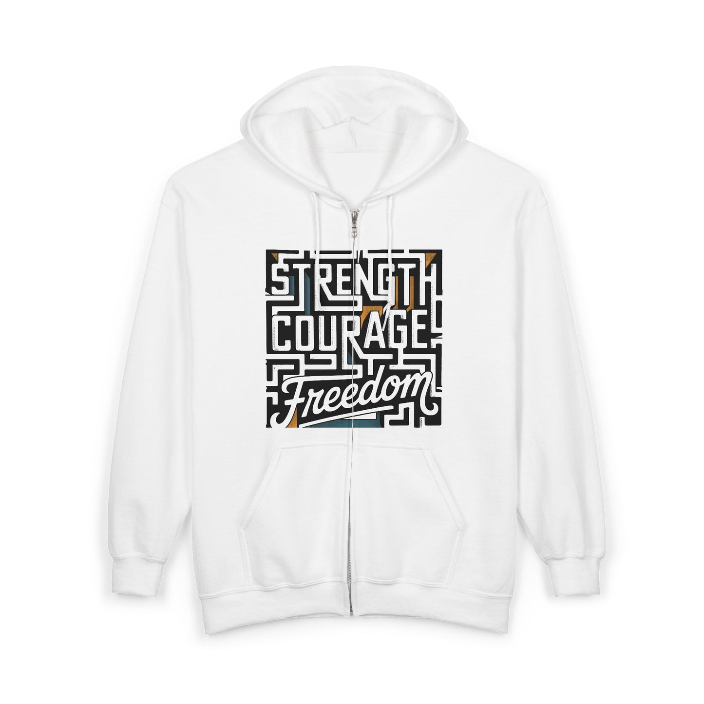 Empowering Freedom Zip-Up Hoodie