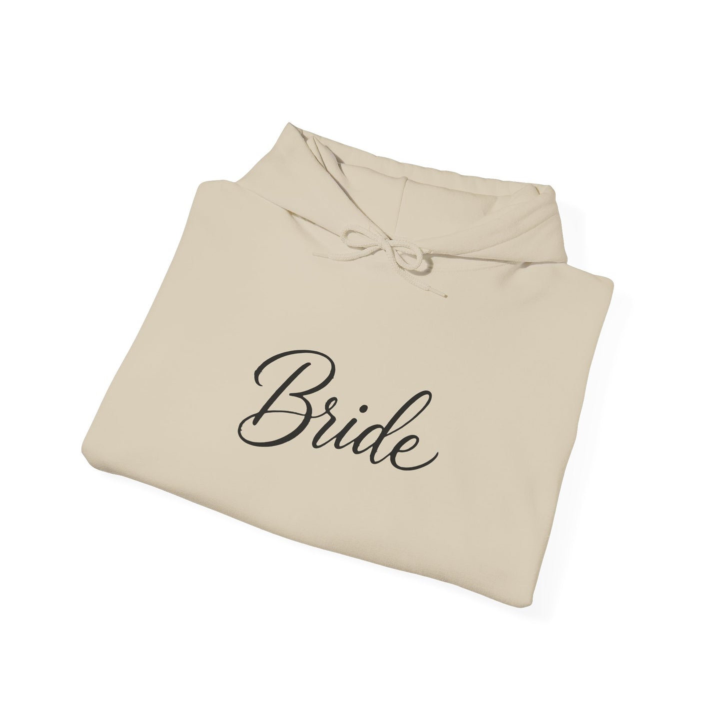 "Bride" Script Hoodie — Bridal Wedding Party Pullover