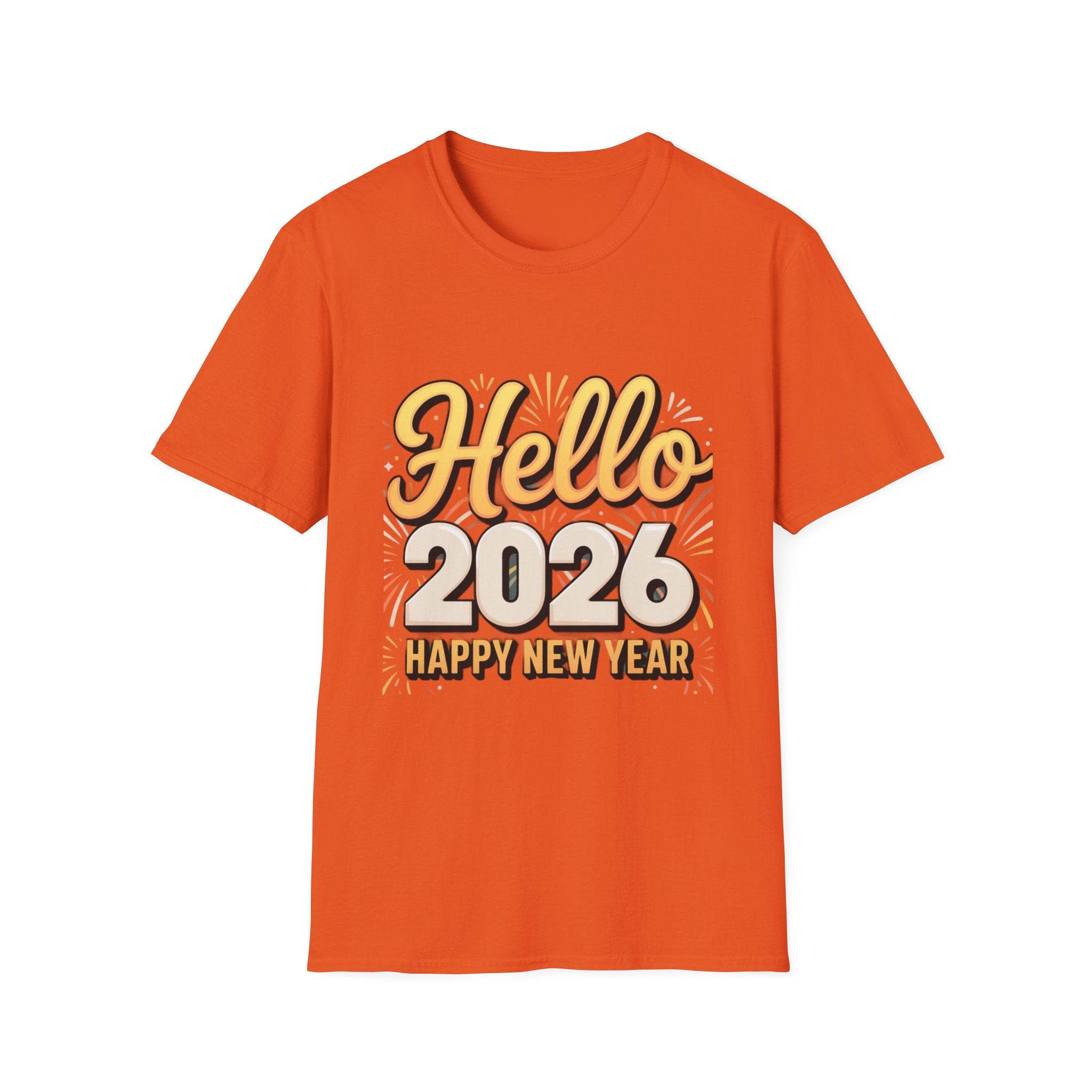 Hello 2026 Happy New Year T-Shirt