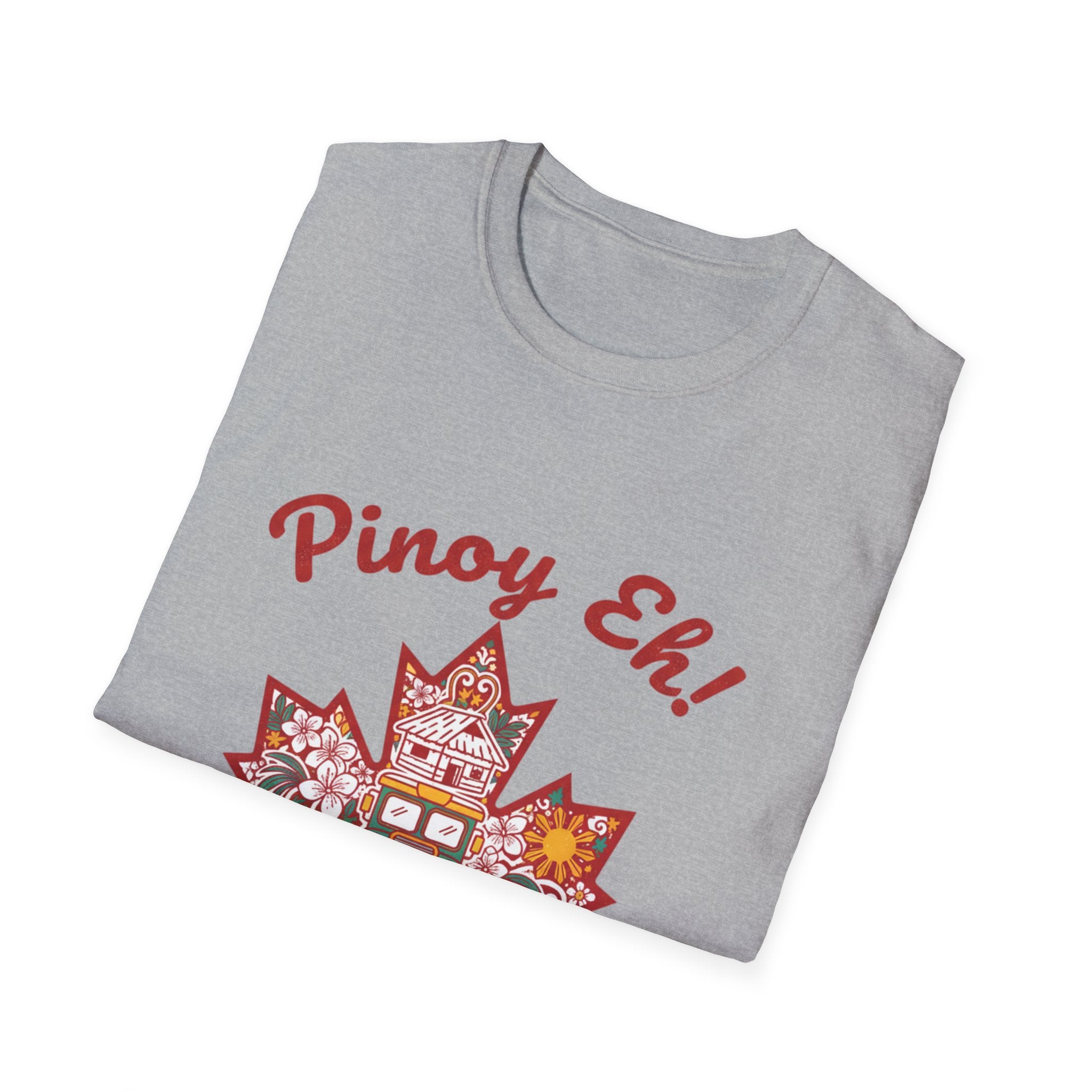 Pinoy Eh! Filipino Maple Leaf T-Shirt — Philippine Pride Canada Design