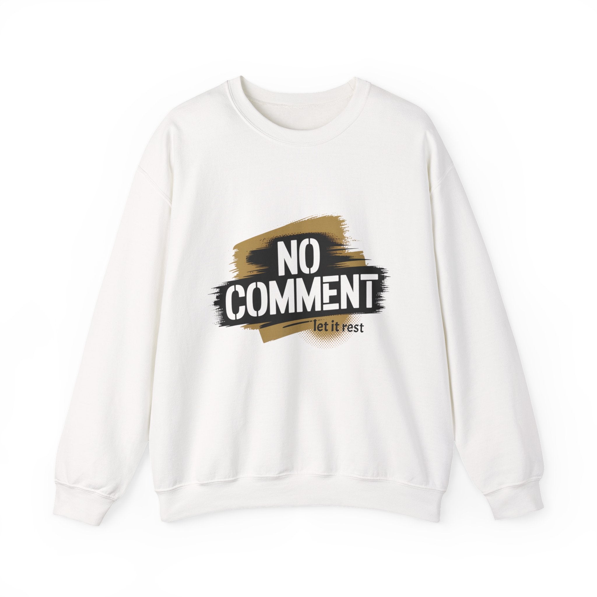 No Comment Heavy Blend Crewneck Sweatshirt