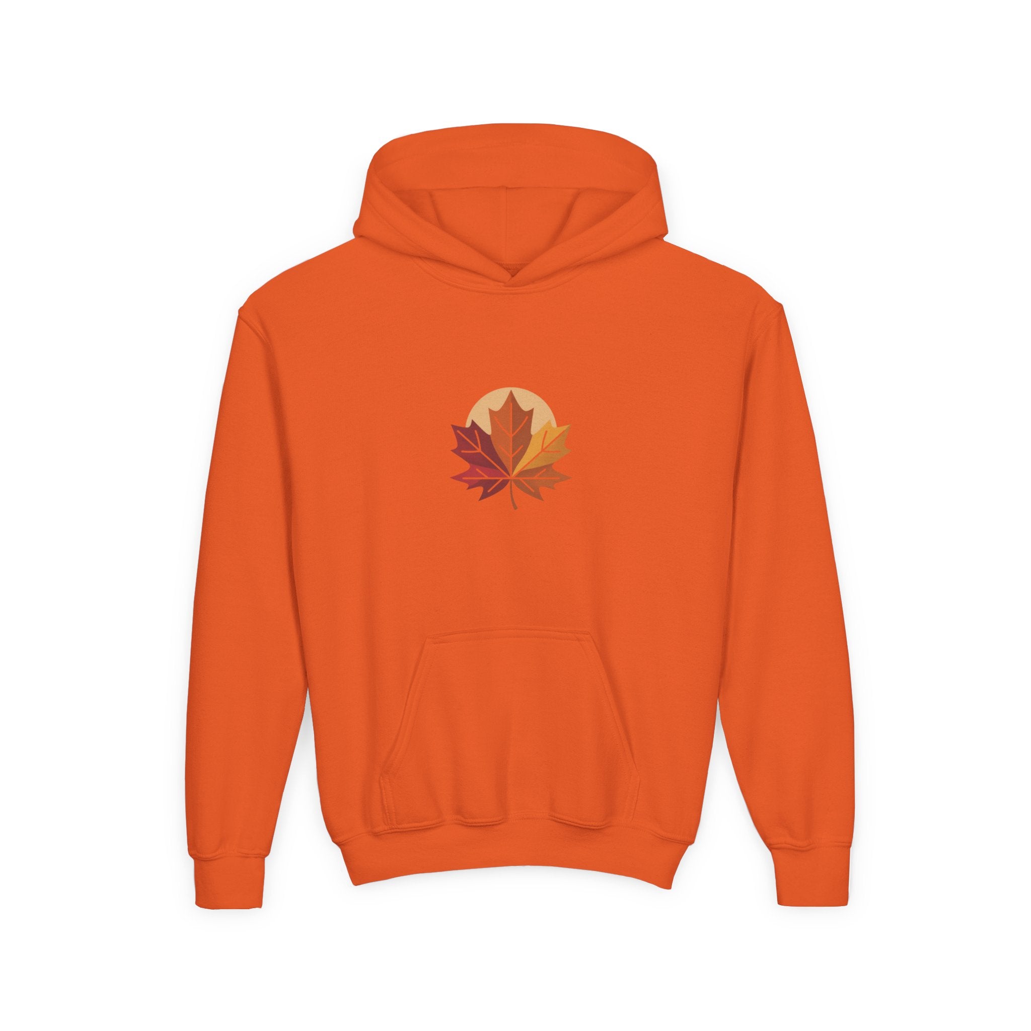 Autumn Leaves Youth Hooded Sweatshirt