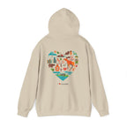 Canada Flag Hoodie – Vintage Canada Text & Maple Leaf Pullover