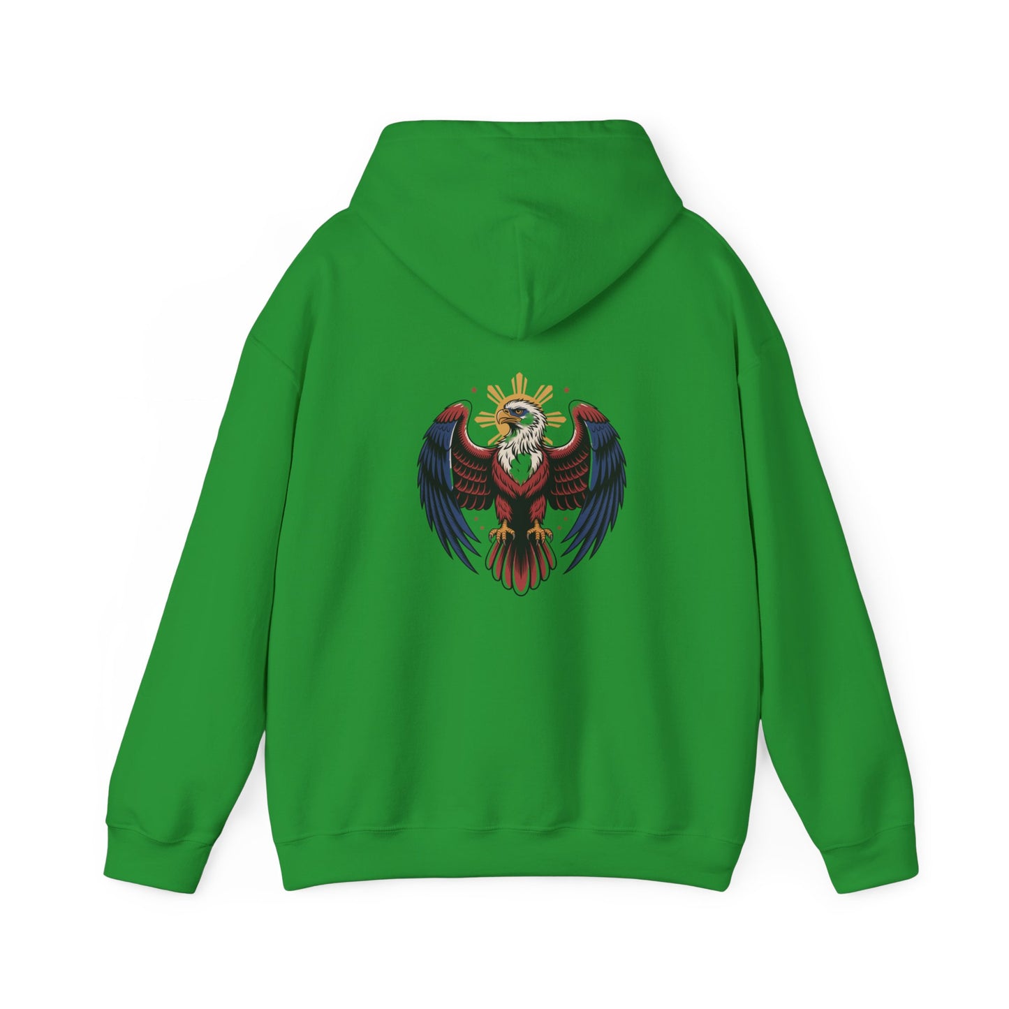 Philippines Map & Heraldic Eagle Hoodie — Filipino Pride Pullover