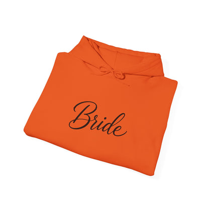 "Bride" Script Hoodie — Bridal Wedding Party Pullover
