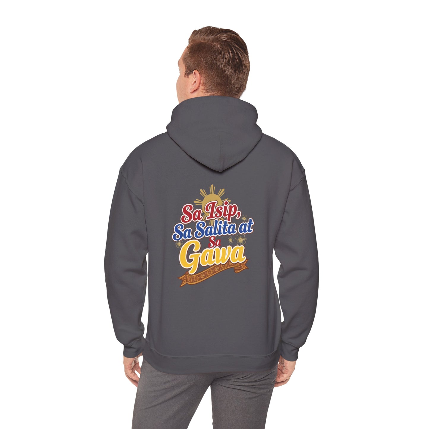 Pinay sa Isip sa Salita at sa Gawa — Filipino Pride Pullover Hoodie