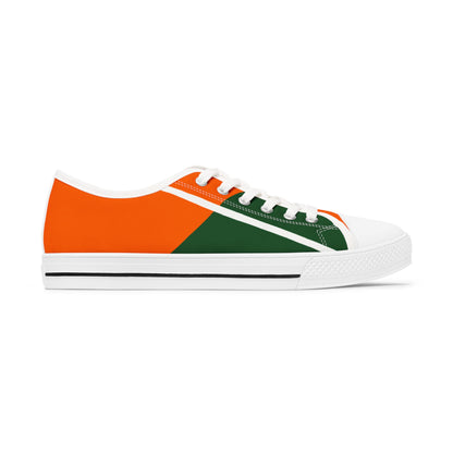 Orange Blossom Personalized Casual Canvas Shoes for Women