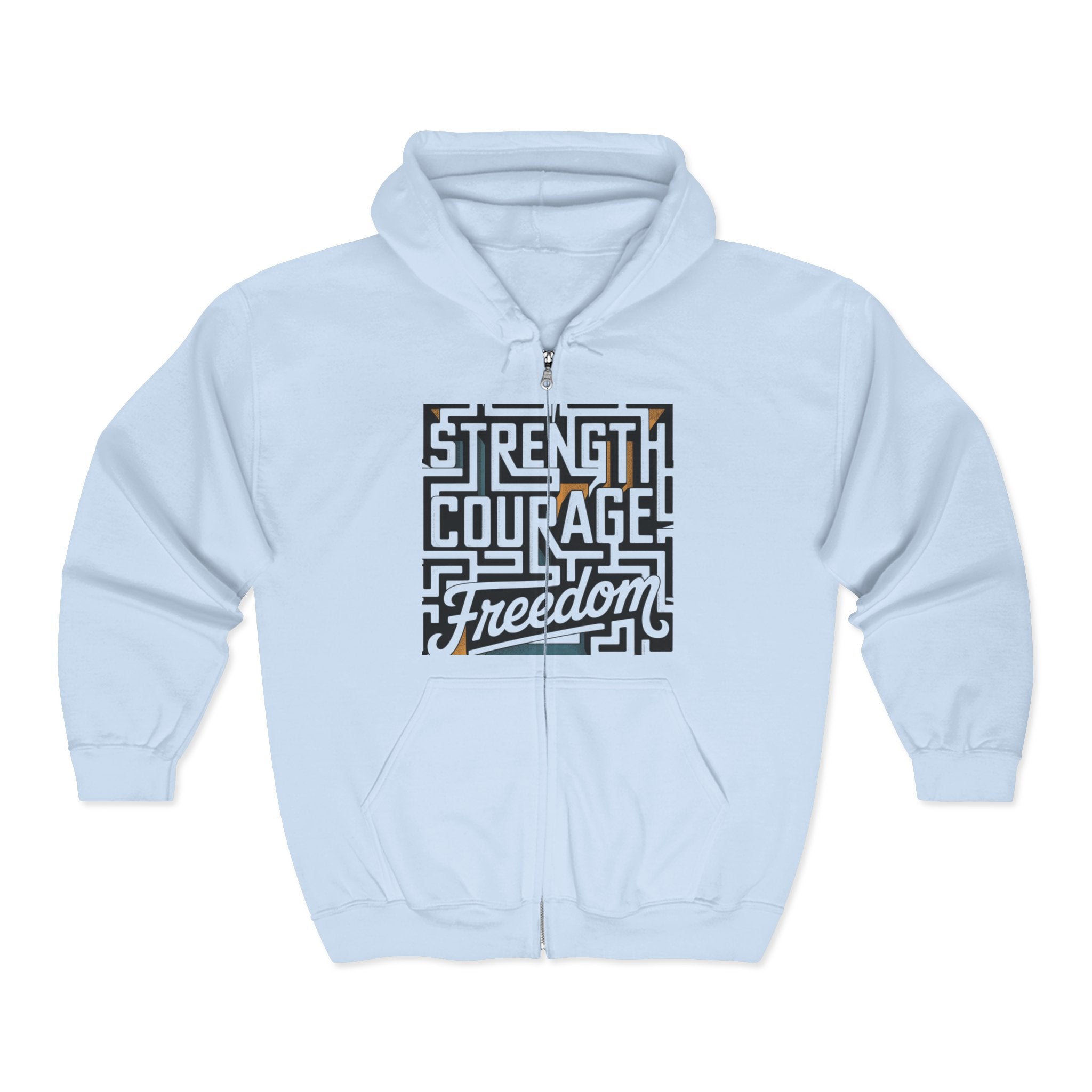 Empowering Freedom Zip-Up Hoodie