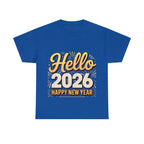 Copy of New Year Celebration Tee - Hello 2026 Happy New Year Design