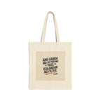 Cotton Canvas Tote Bag
