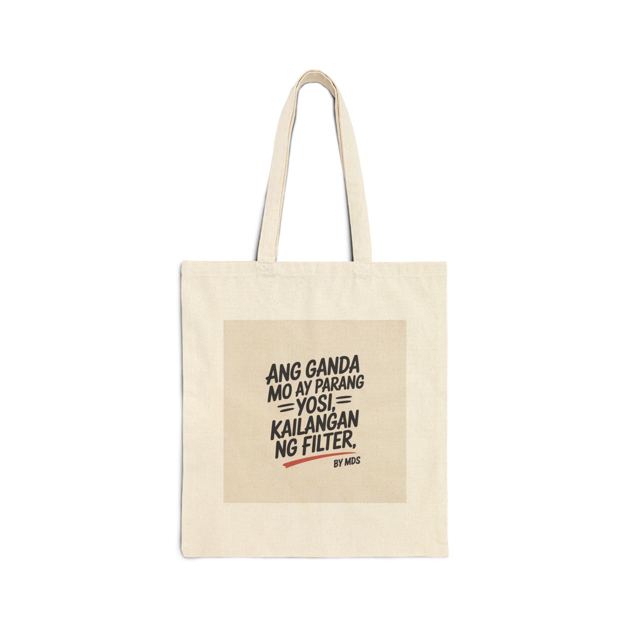 Cotton Canvas Tote Bag