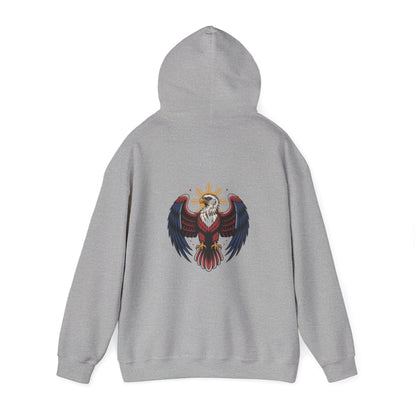 Philippines Map & Heraldic Eagle Hoodie — Filipino Pride Pullover