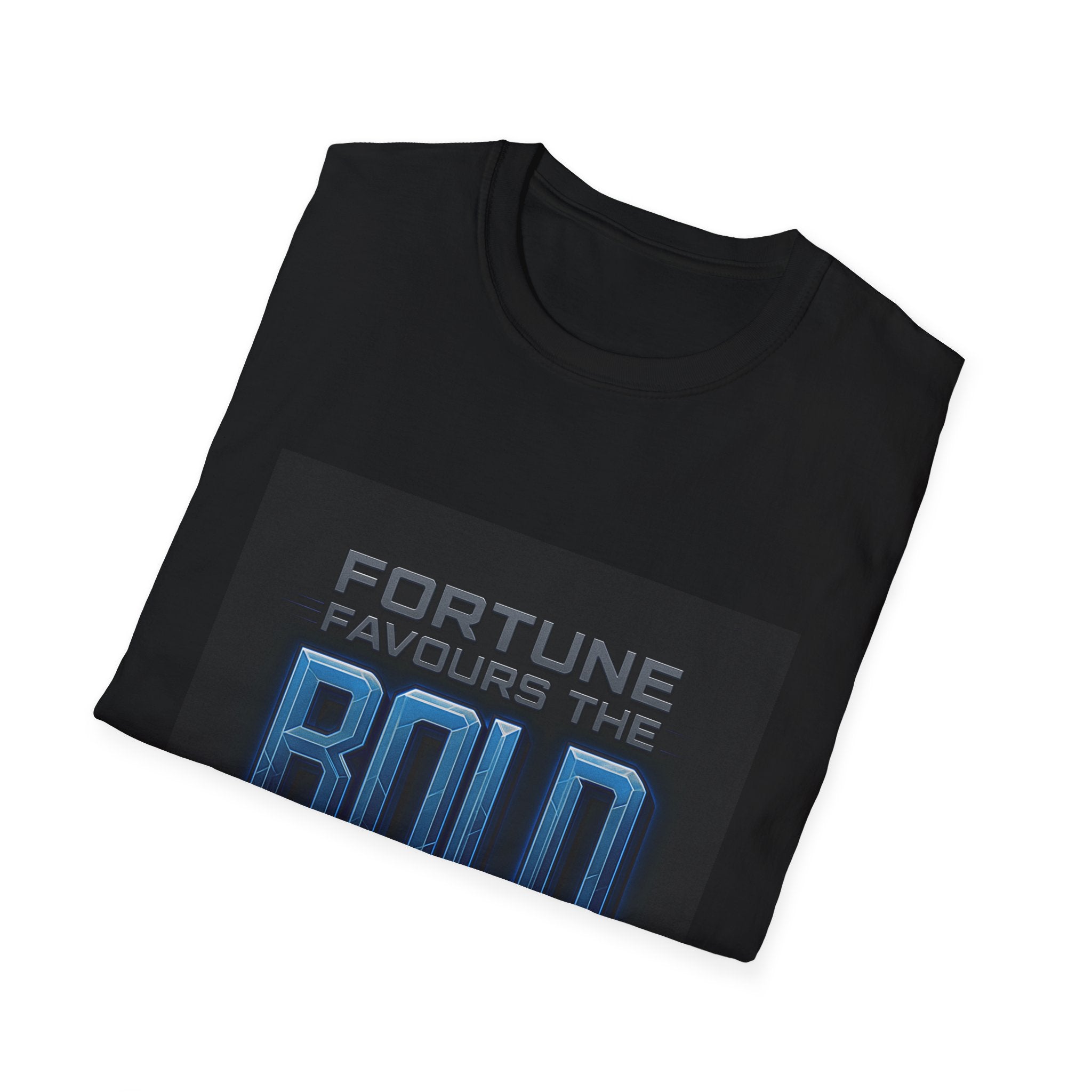 Bold Motivational T-Shirt — "Fortune Favours the Bold" Inspirational Tee