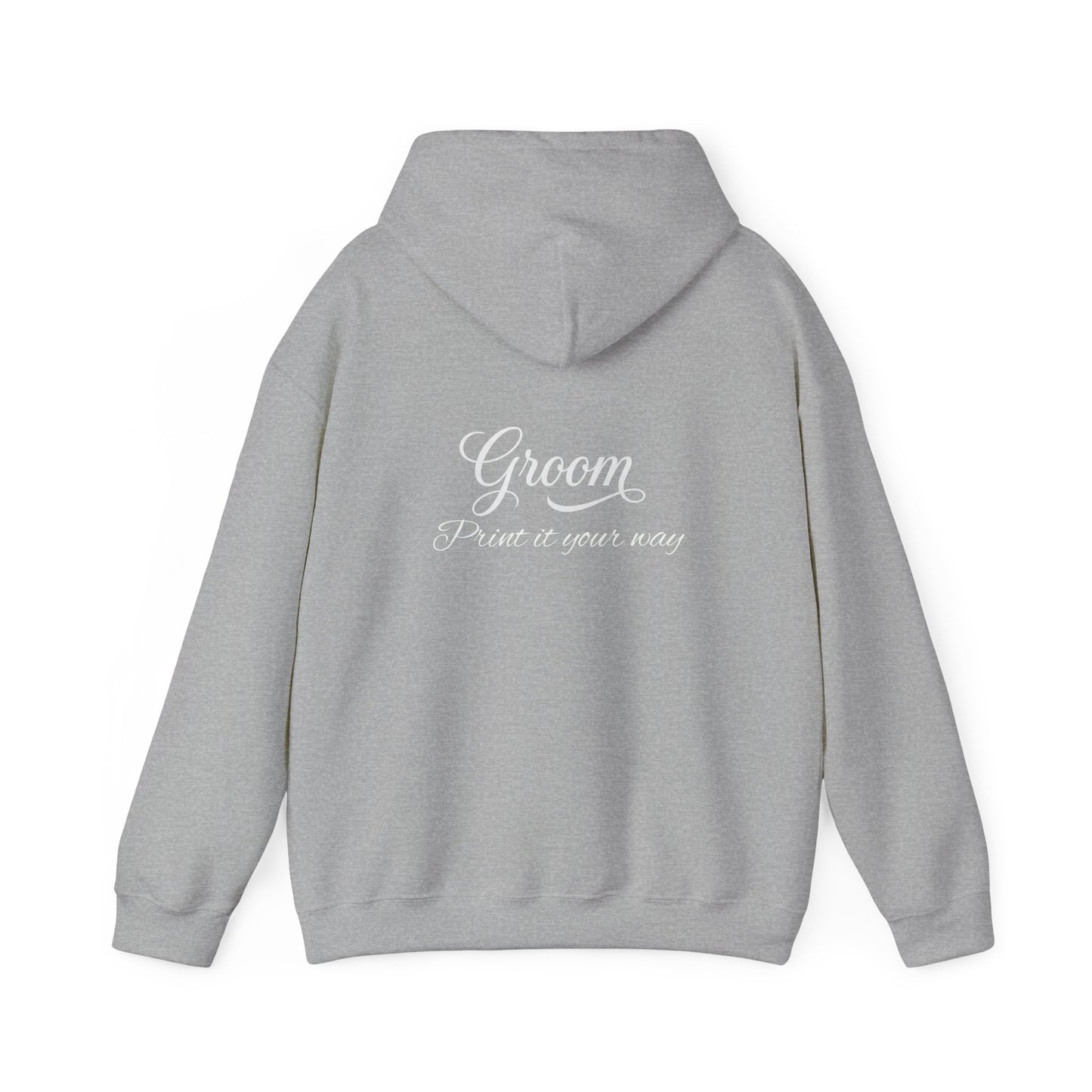 Copy of  "Bride" White Script Hoodie — Bridal Wedding Party Pullover