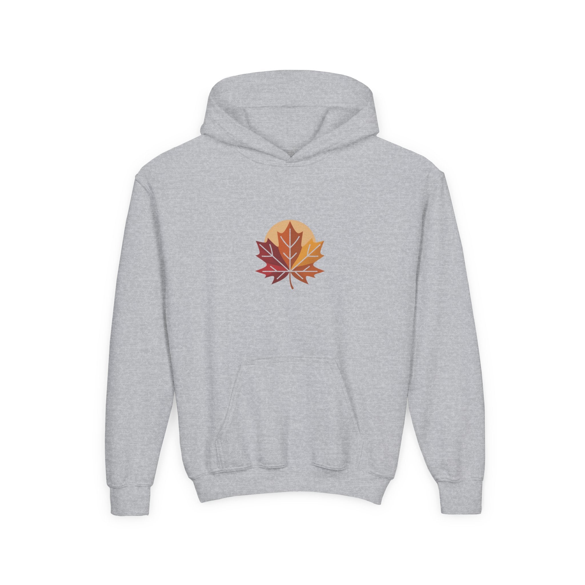 Autumn Leaves Youth Hooded Sweatshirt