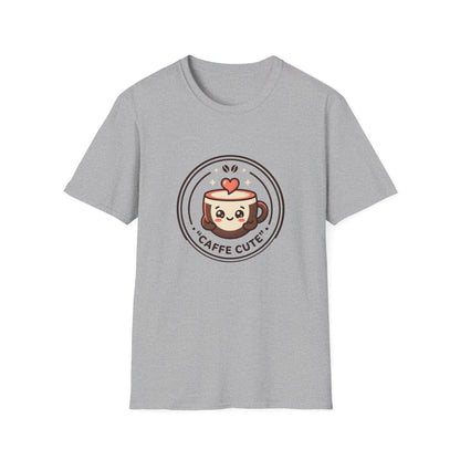 T-Shirt — Caffè Cutie Cute Coffee Cup Graphic Tee