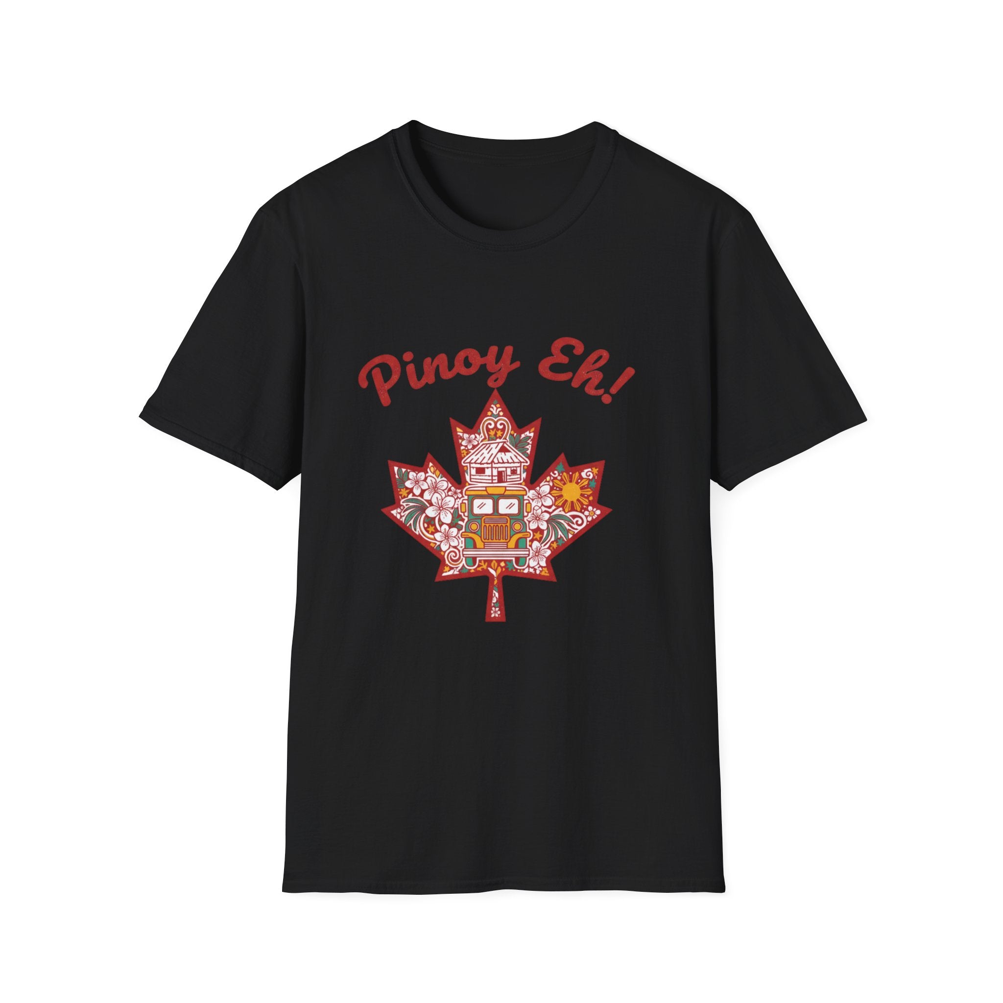 Pinoy Eh! Filipino Maple Leaf T-Shirt — Philippine Pride Canada Design