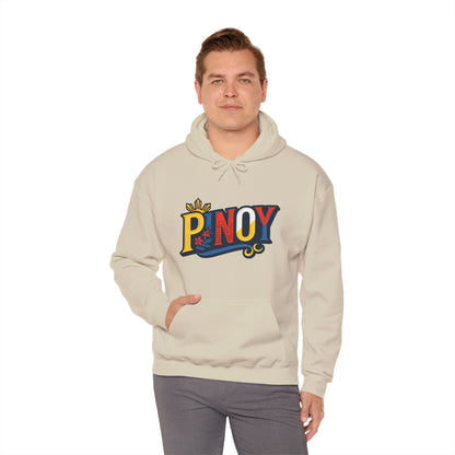 Pinoy Retro Logo Hoodie – Filipino Pride Pullover