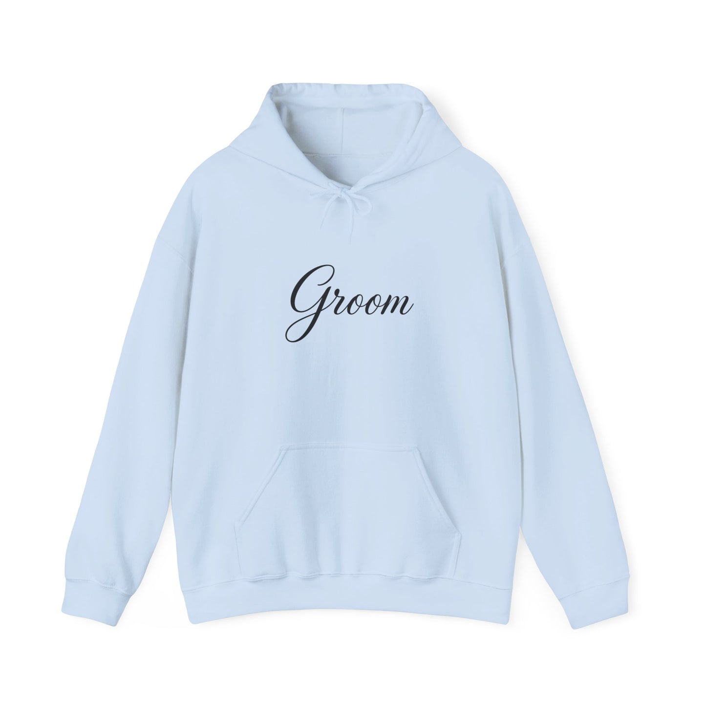 "Groom" Script Hoodie — Bridal Wedding Party Pullover