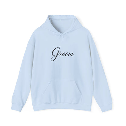 "Groom" Script Hoodie — Bridal Wedding Party Pullover