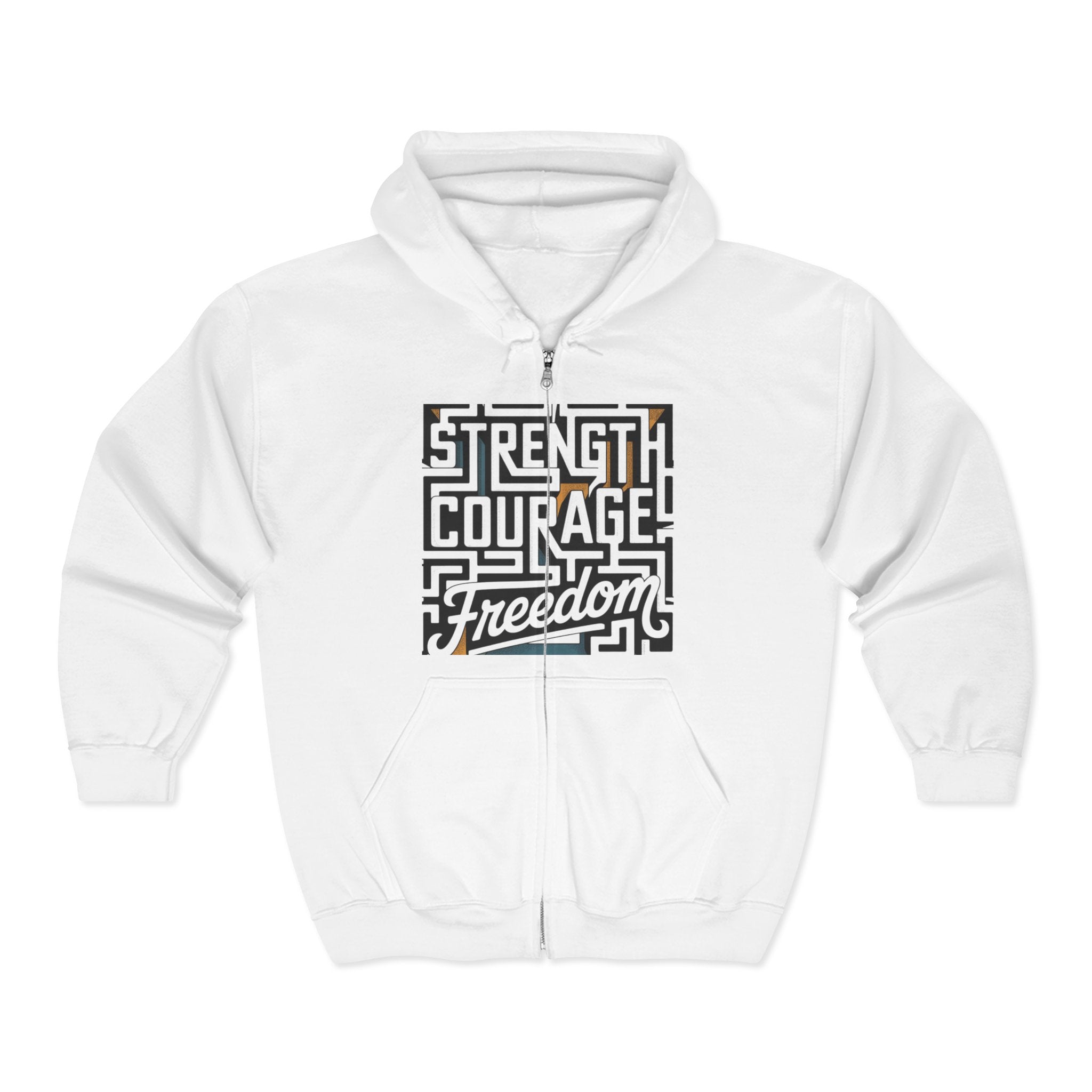 Empowering Freedom Zip-Up Hoodie
